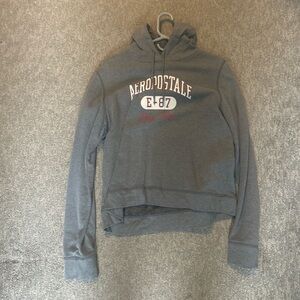 Aeropostale Heather Gray Sweatshirt